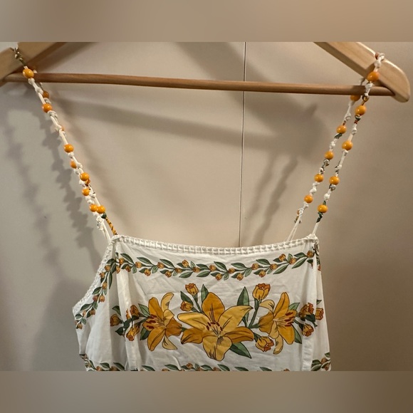 NWT Farm Rio Tropical Lightness Floral Cotton Maxi Dress Sundress M Medium - Picture 10 of 11